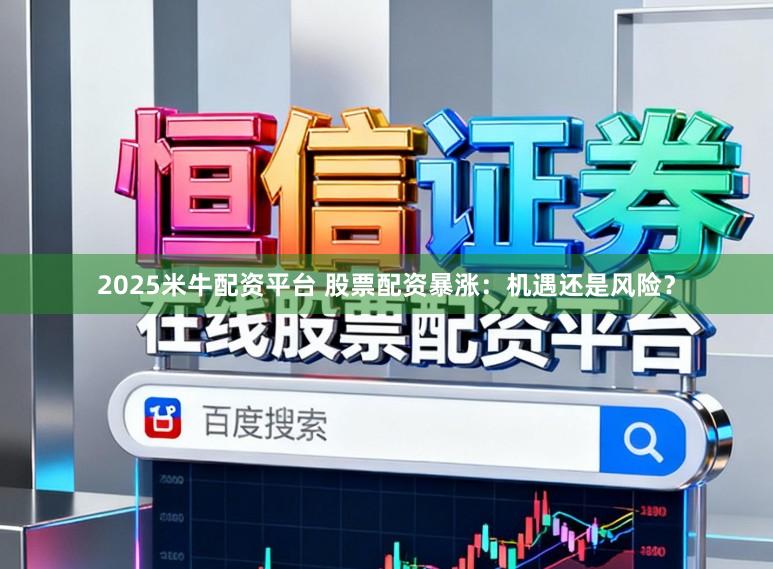 2025米牛配资平台 股票配资暴涨：机遇还是风险？