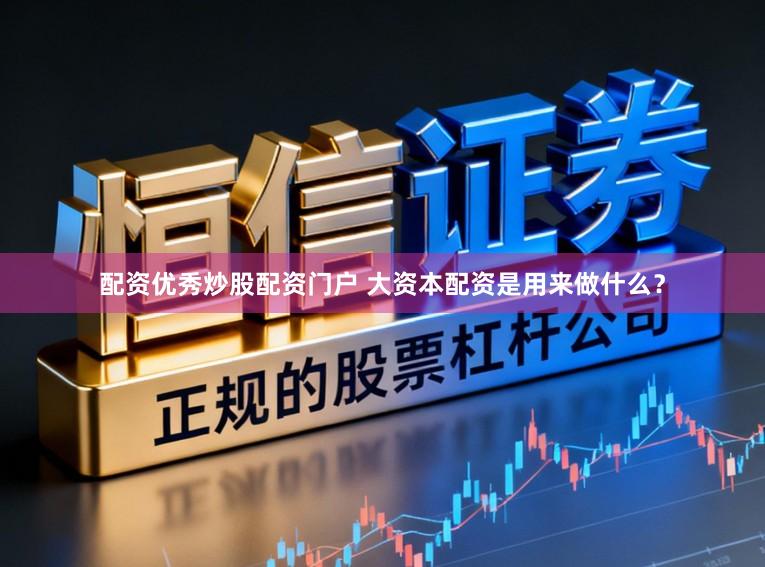 配资优秀炒股配资门户 大资本配资是用来做什么？